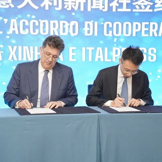 A Roma forum Cina-Italia dei media, siglato accordo cooperazione Xinhua-Italpress