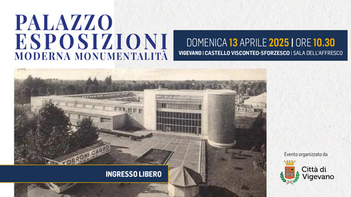 Vigevano, restauro e storia: &quot;Il palazzo esposizioni esempio di moderna monumentalità&quot;