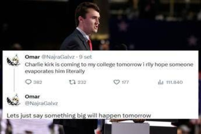 Kirk ucciso, il mistero dei tweet sospetti: &quot;Alla Utah University succederà qualcosa di grosso&quot;