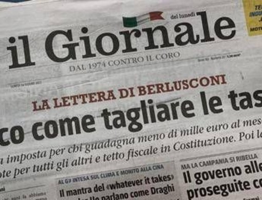 Editoria Italia acquista ulteriore 25% de Il Giornale e rafforza controllo