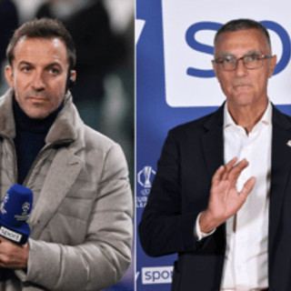 Del Piero-Bergomi, scontro in tv sull'Inter: &quot;Rispetta il mio pensiero e non urlare&quot;