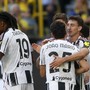 Segnali positivi per la Juve, 2-1 contro il Borussia Dortmund