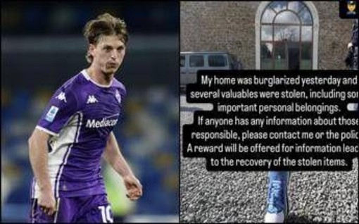 Gudmundsson, casa svaligiata a Firenze dopo il gol in Conference League: cos'è successo