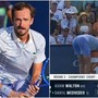 Medvedev, crisi senza fine: eliminato a Cincinnati. E mette la testa nel frigo