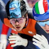 Bronzo Italia nella staffetta maschile di Short Track