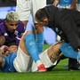 Napoli, grave infortunio per Di Lorenzo: esce in barella contro la Fiorentina