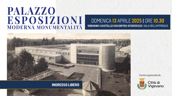 Vigevano, restauro e storia: &quot;Il palazzo esposizioni esempio di moderna monumentalità&quot;