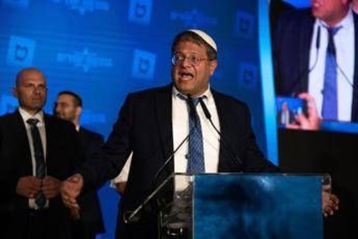 Israele, Ben-Gvir: &quot;Chi riconosce lo Stato palestinese subirà il terrore&quot;