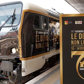 “Le donne, non le dive”, un treno speciale per il Taormina Film Festival
