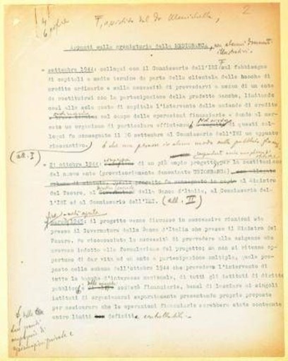 Mediobanca: 80 anni dalla fondazione - la prima banca d'affari della neonata Repubblica Mediobanca: 80 anni dalla fondazione - la prima banca d'affari della neonata Repubblica