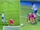 Portiere prova dribbling, attaccante centra un compagno sulla linea: disastri in Repubblica Ceca